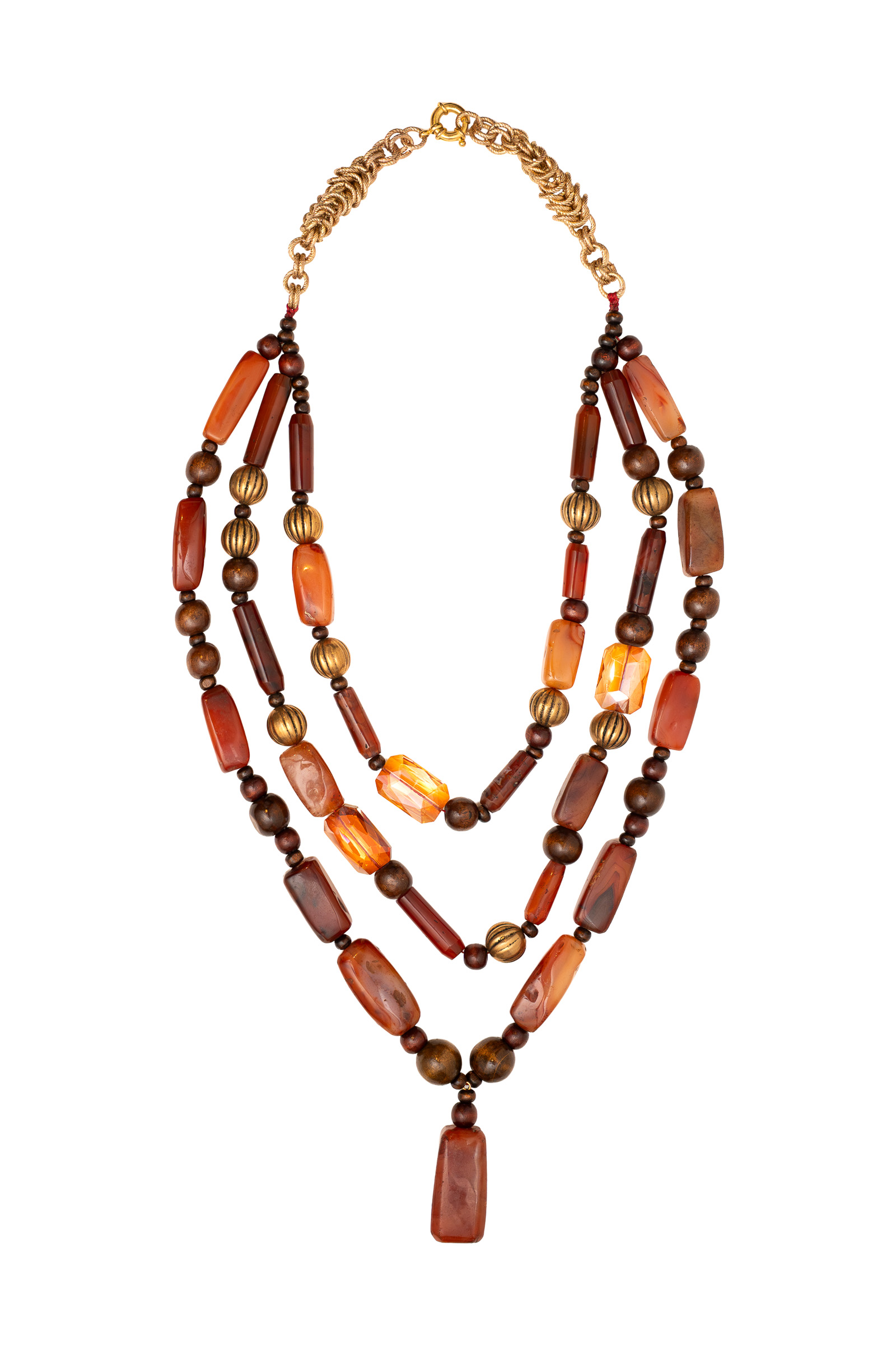 Collar colores tierra