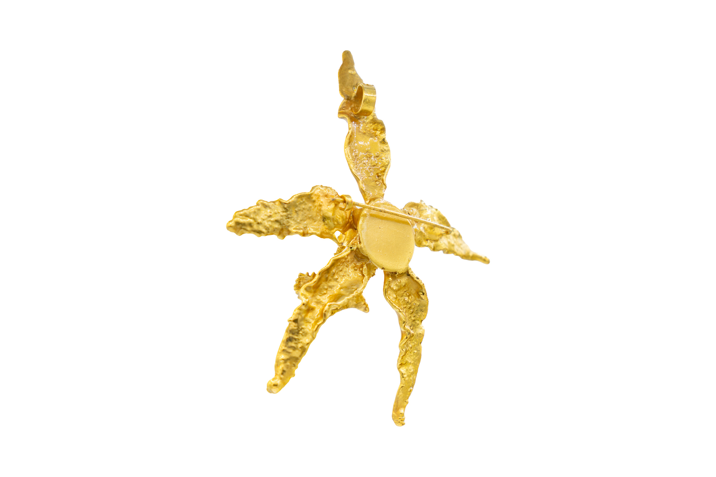 Broche-Dije orquidea dendrobium