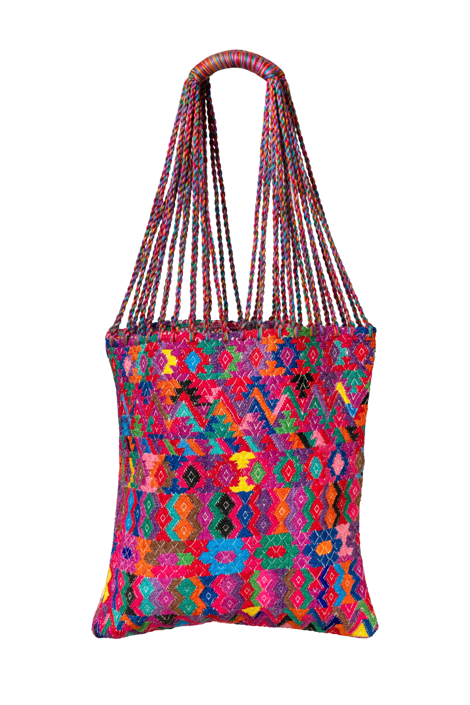 Bolso tejido en algodón-Colores