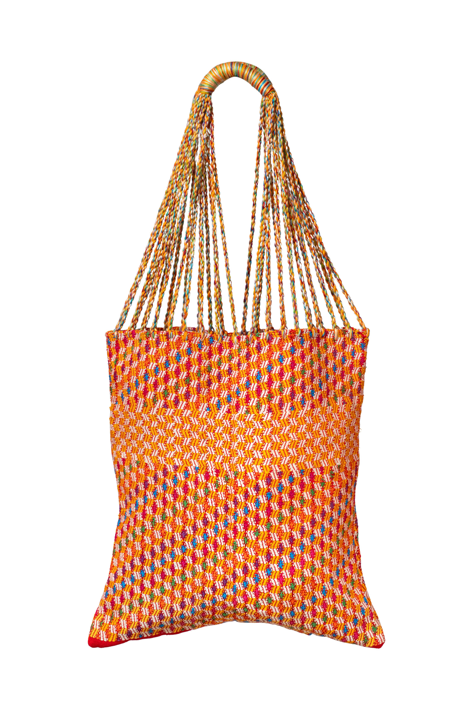 Bolso tejido en algodón-Otoñal