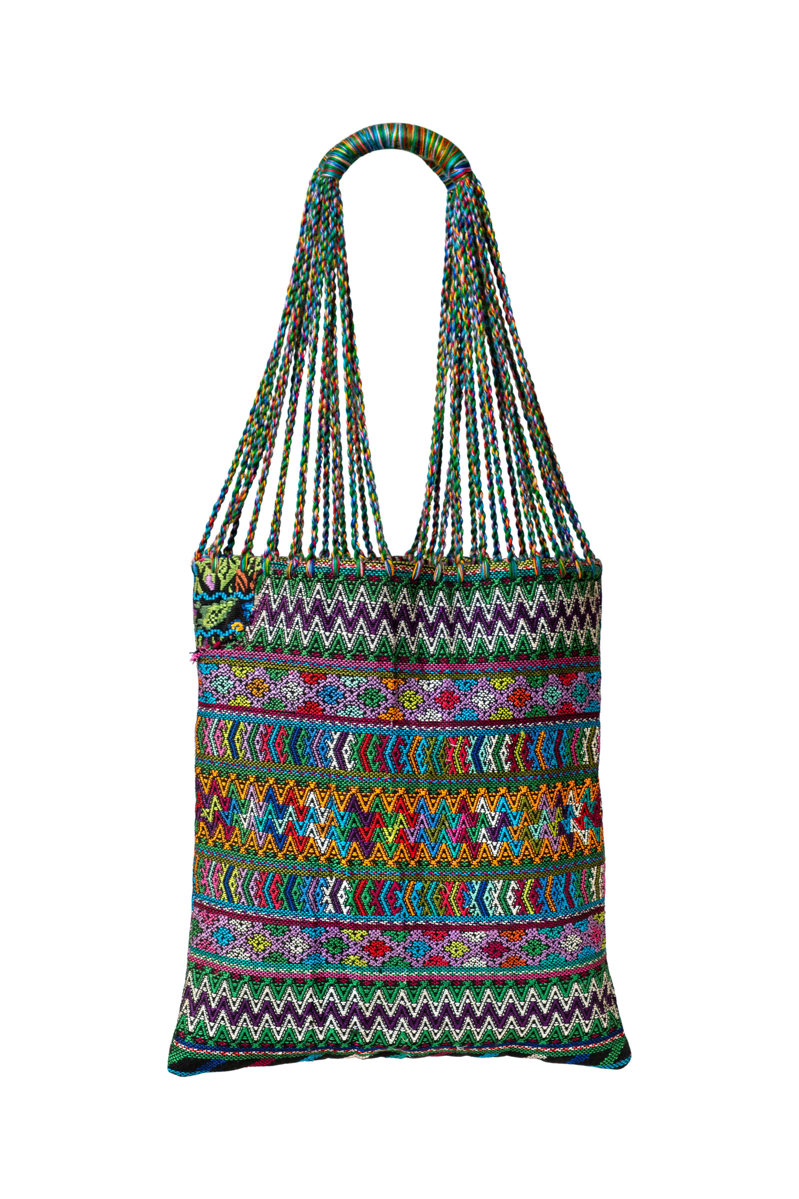 Bolso tejido en algodón-Raíces
