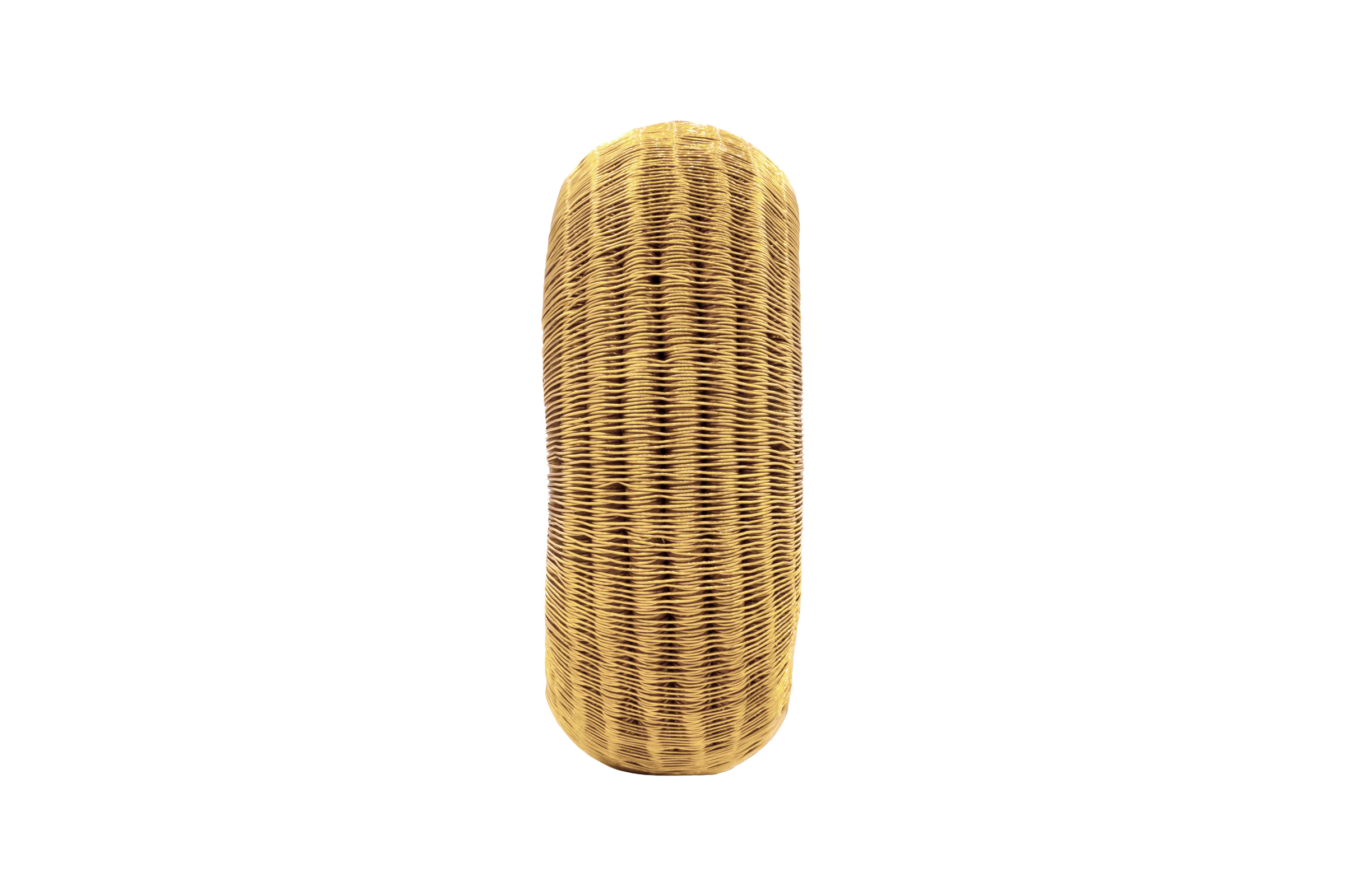Brazalete en hilos dorados