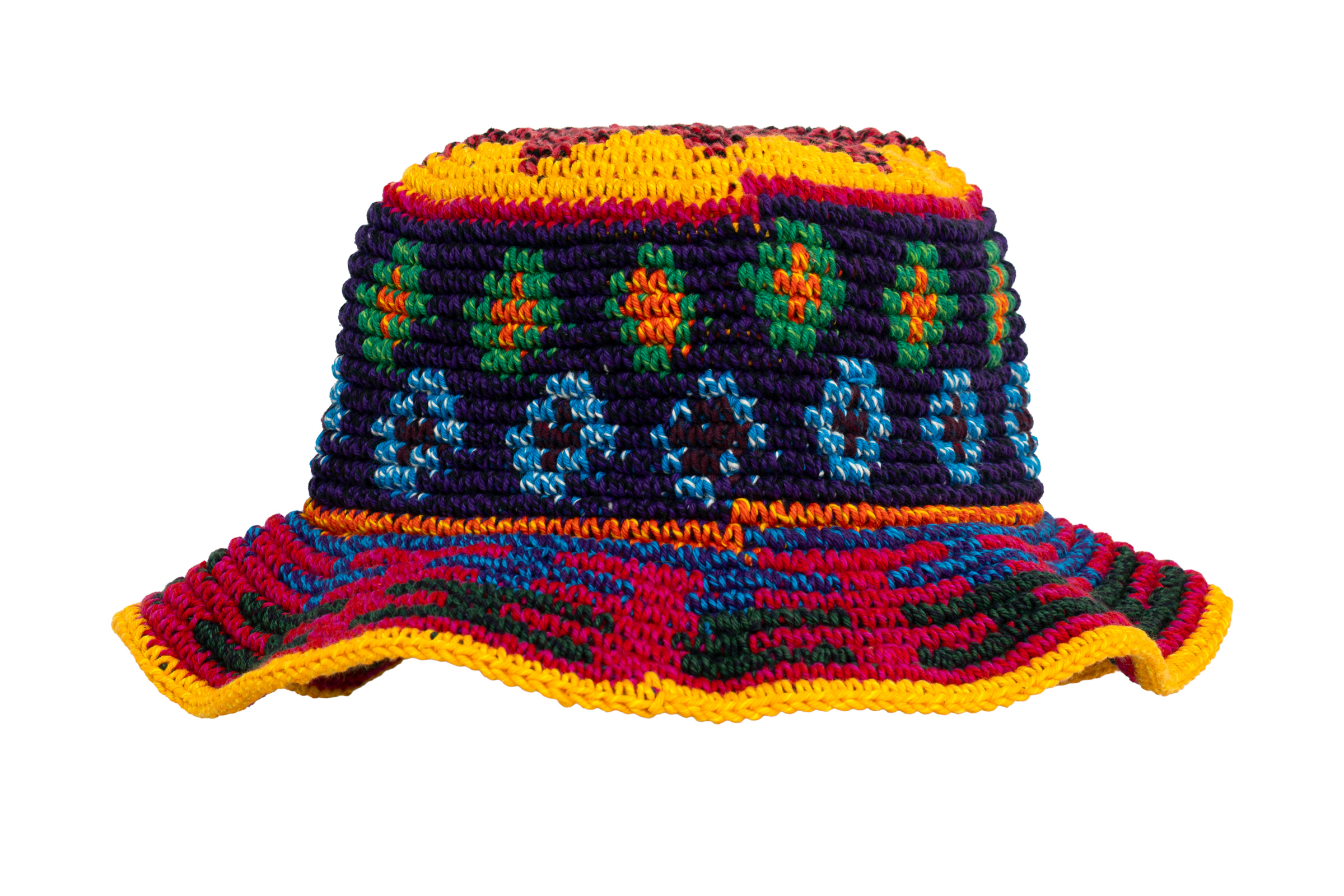 Sombrero tejido en hilo de algodón
