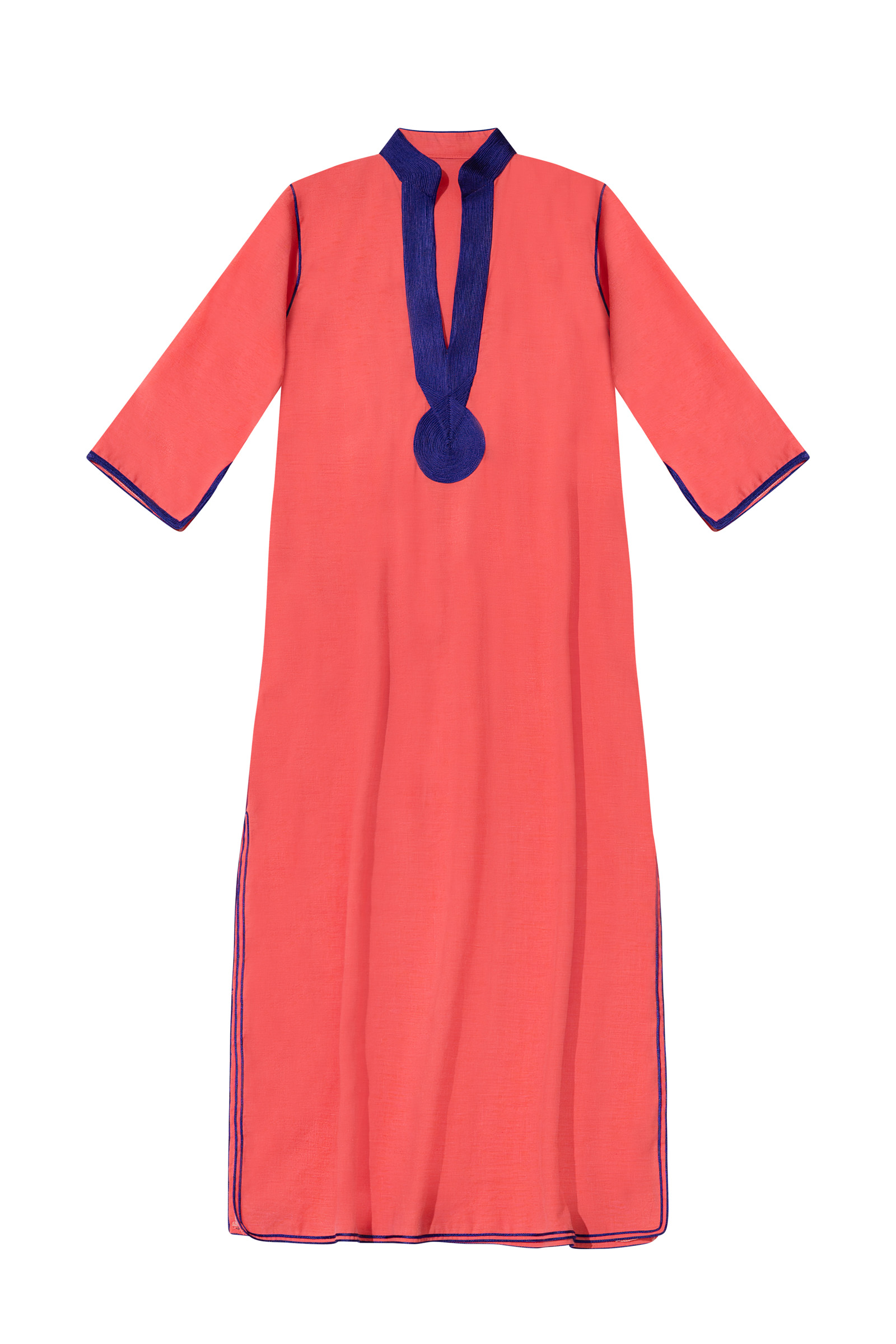 Kaftan marroquí - Coral