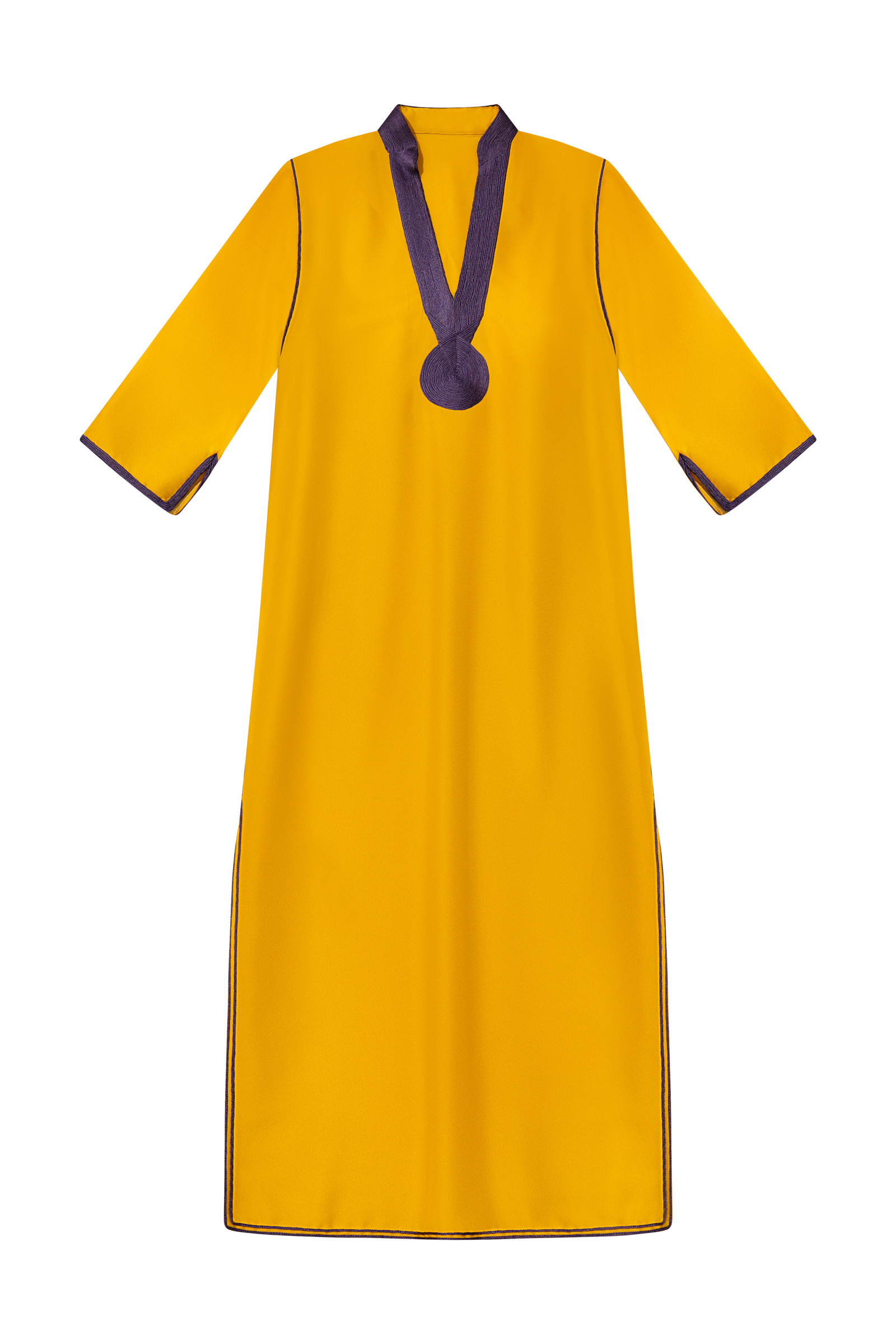 Kaftan marroquí - Amarillo