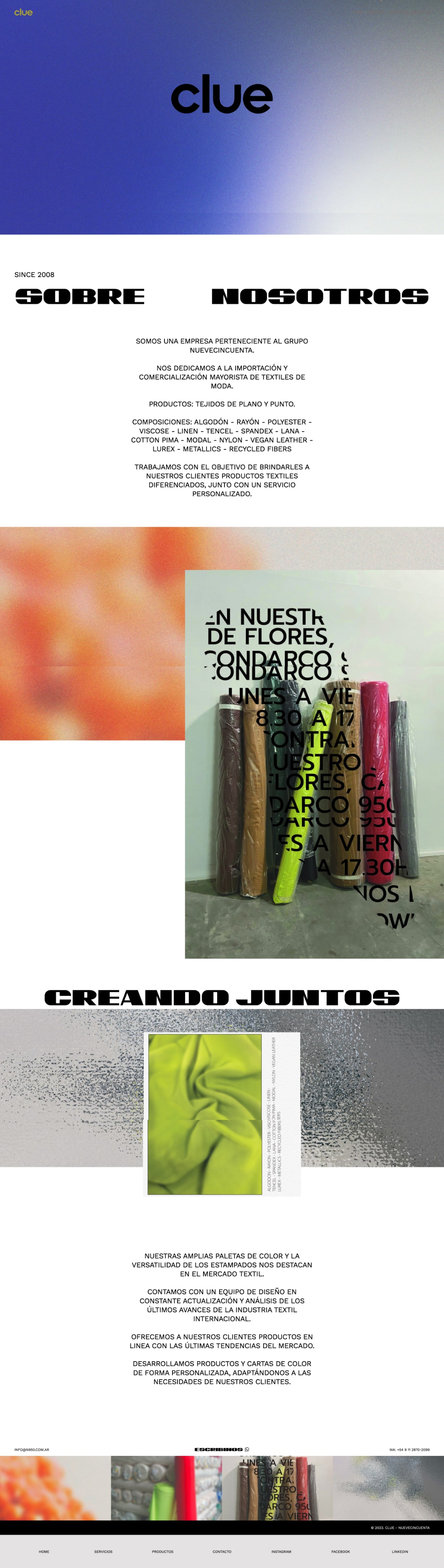 A screenshot of web page