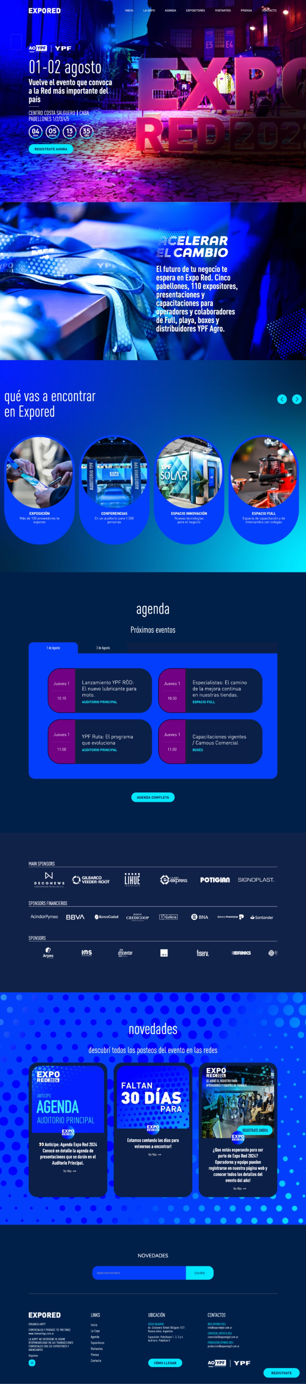 A screenshot of web page