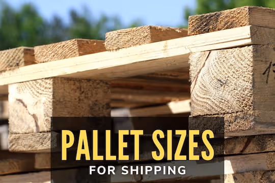 Pallet Sizes for Shipping