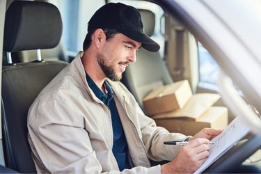 Man keeping his Delivery Deadlines