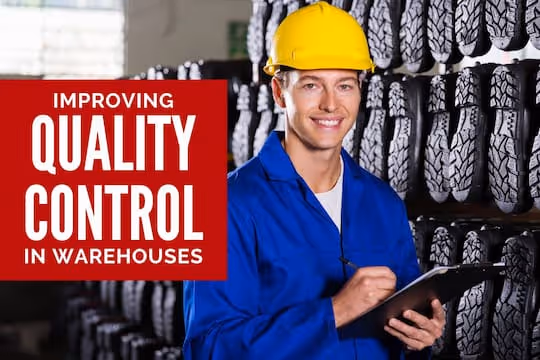 Improving Quality Control in Warehouses - Man doing Quality Control in shoes