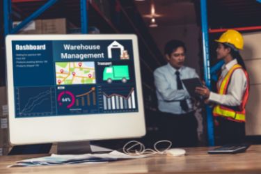 Dashboard for Warehouse Management Software