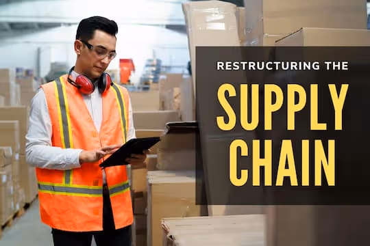 Restructuring the Supply Chain - Man working in the warehouse