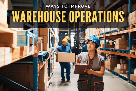 Ways to Improve Warehouse Operations - Warehouse with employees