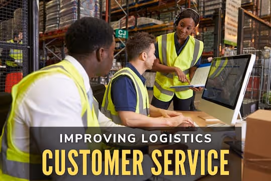 Improving Logistics Customer Service - Logistic team working together