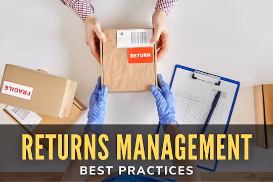 Returns Management Best Practices - Someone returning a parcel
