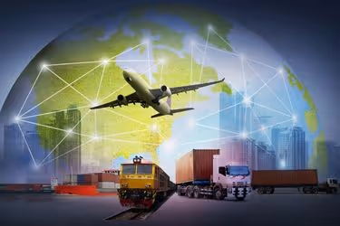 Modes of Transportation - Airplanes, Trucks, Trains.