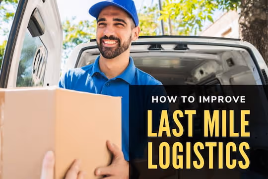 How to Improve Last Mile Logistics - Man delivering a package
