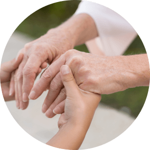 image of caring hands
