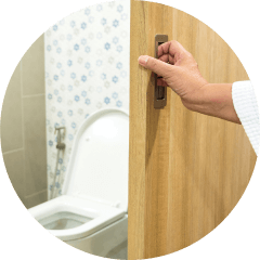 image of going toilet