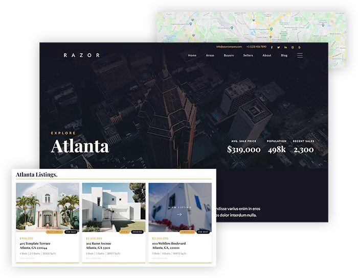 Hyperlocal Area Pages