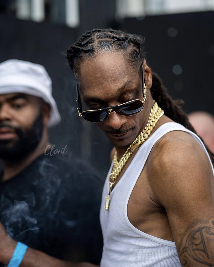 Candid photo of Snoop Dogg