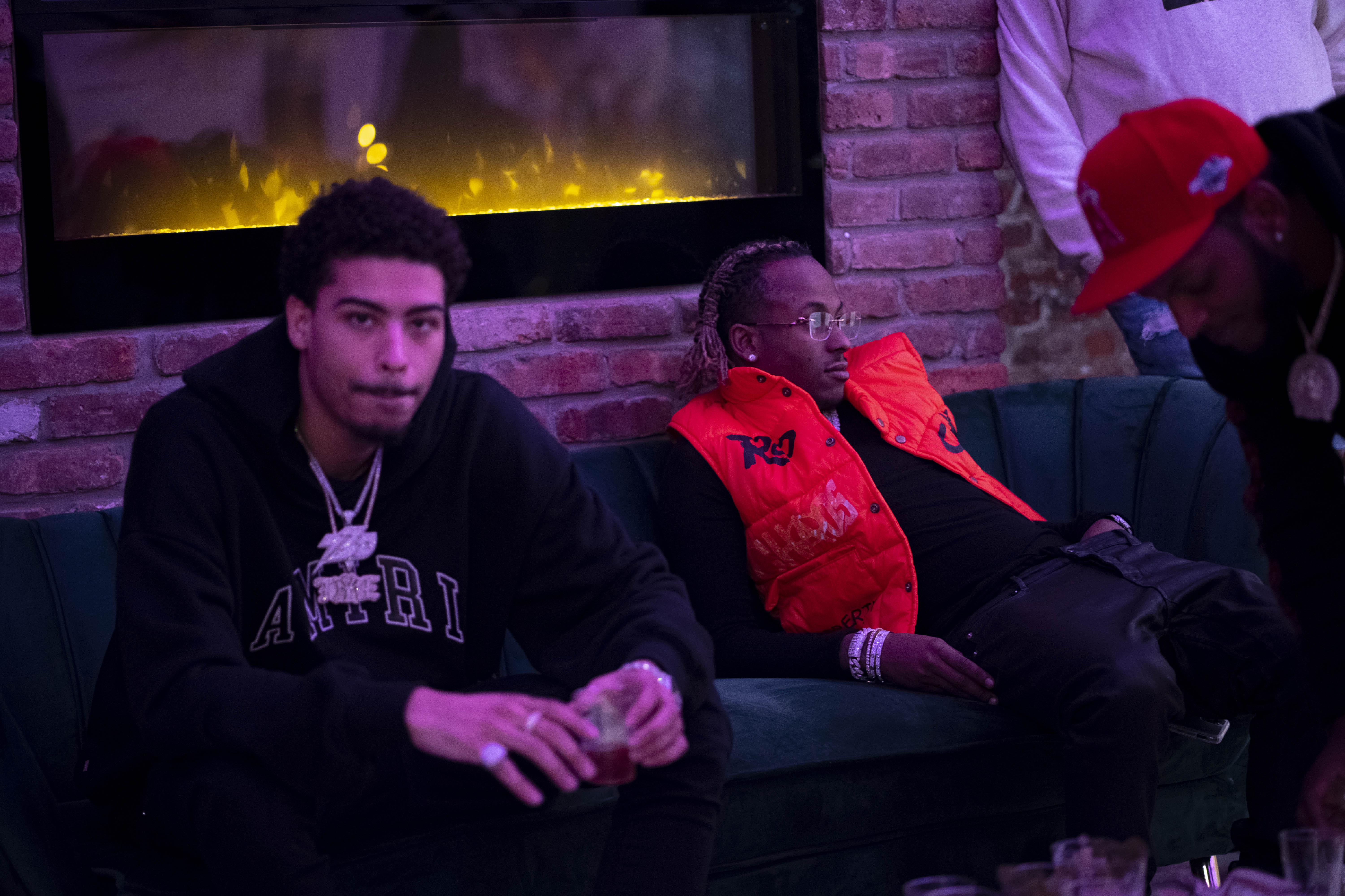 celebrities Critch and Rex Dex at Cyn Santana's birthday party. 