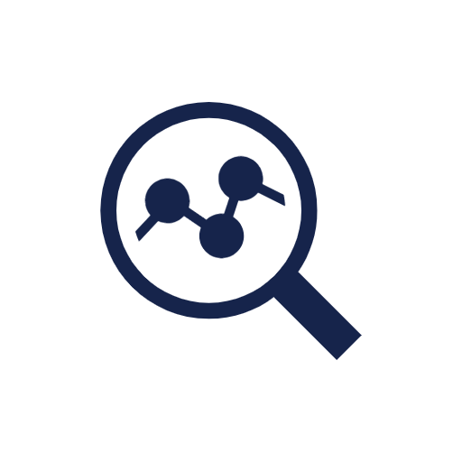 Magnify Glass Research Icon