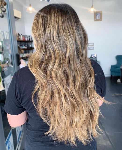 Blended Blonde Long Hair