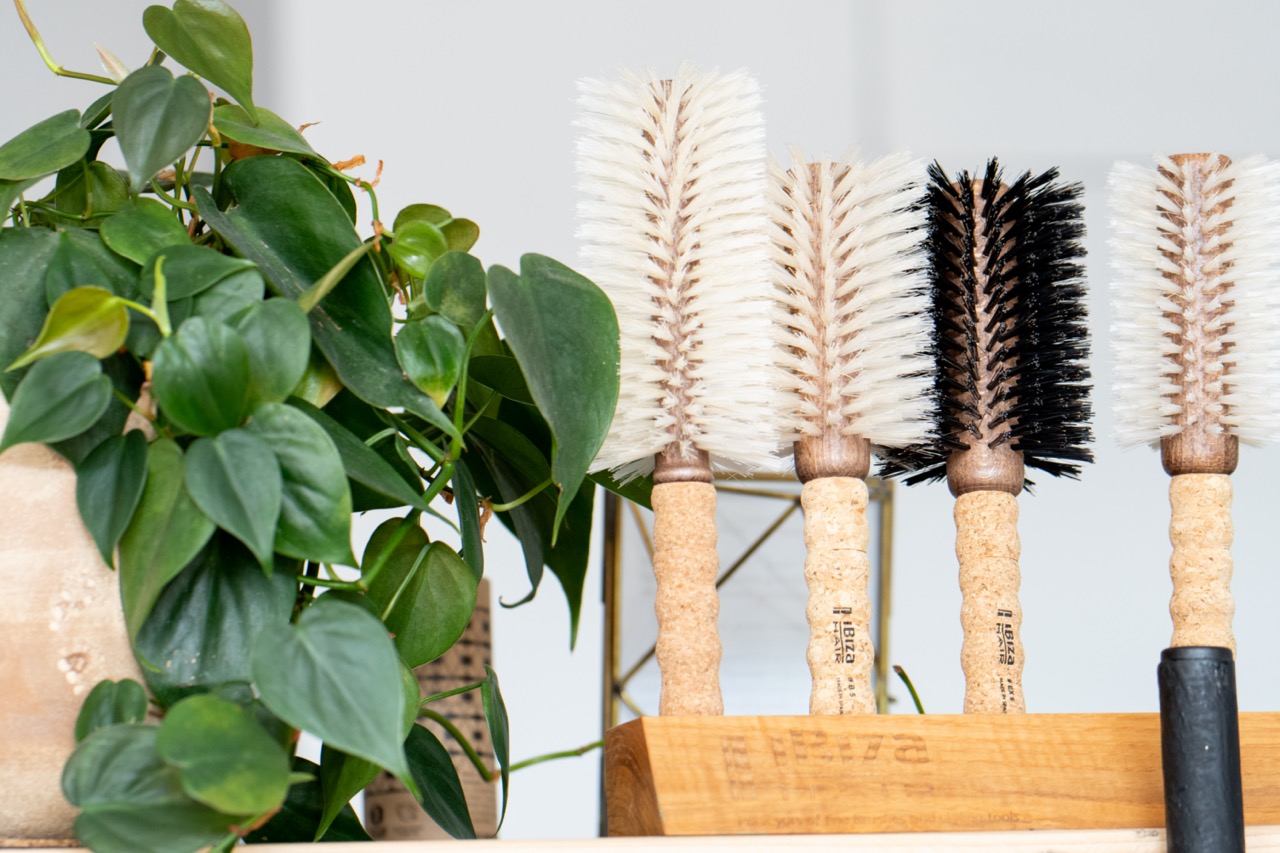 Ibiza Hair Brushes for Retail