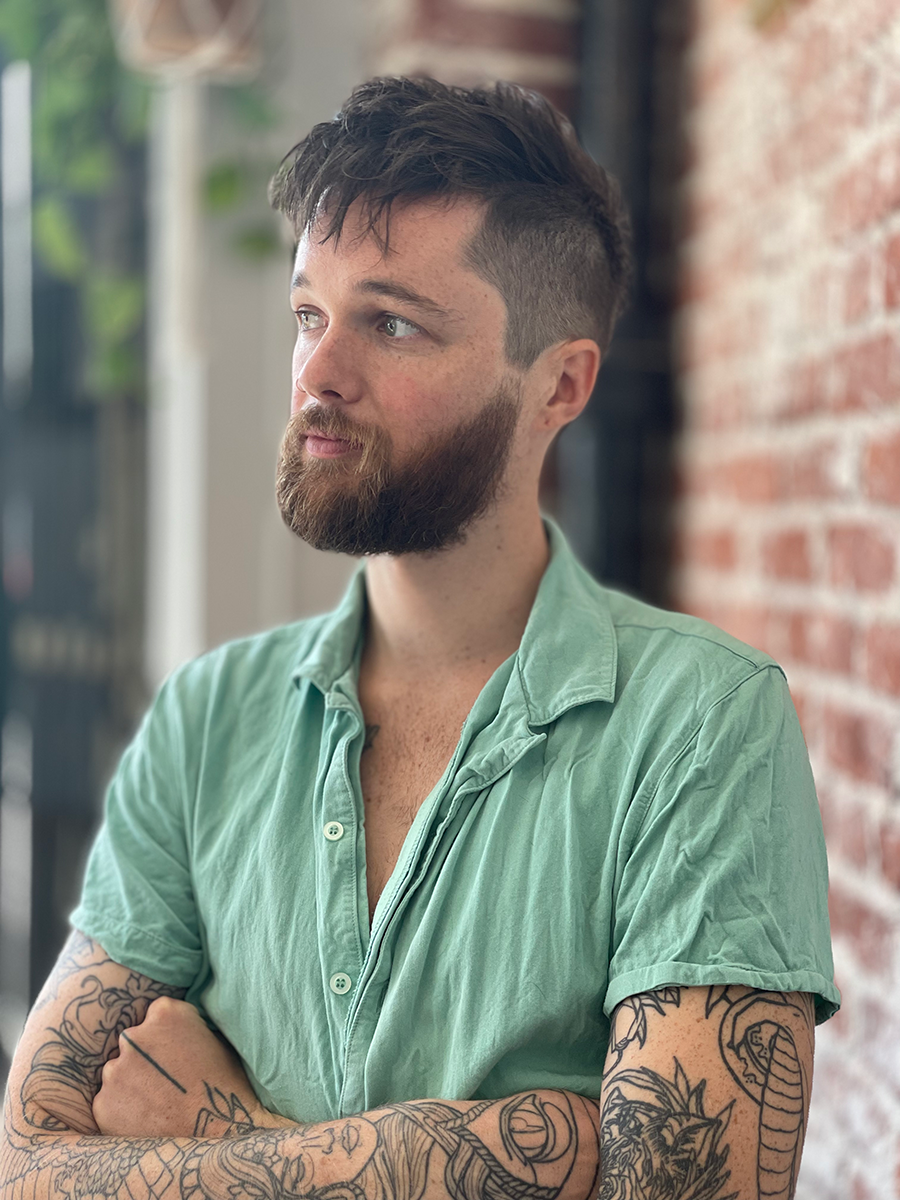 mens modern faux hawk