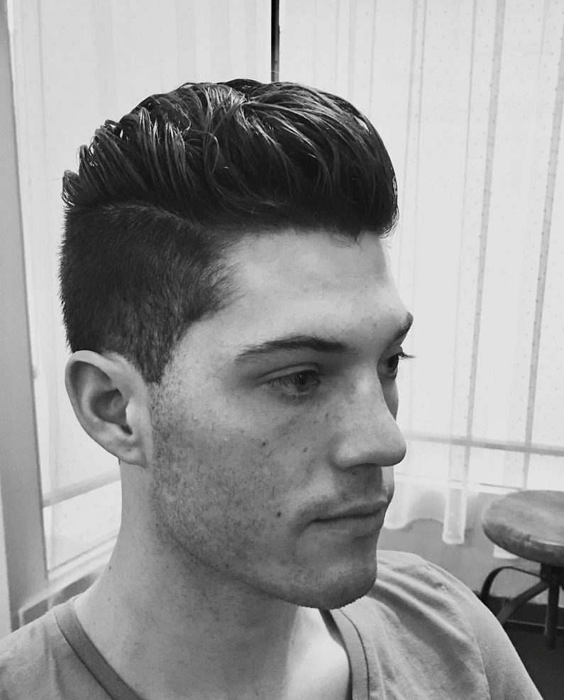 mens hair style and styling