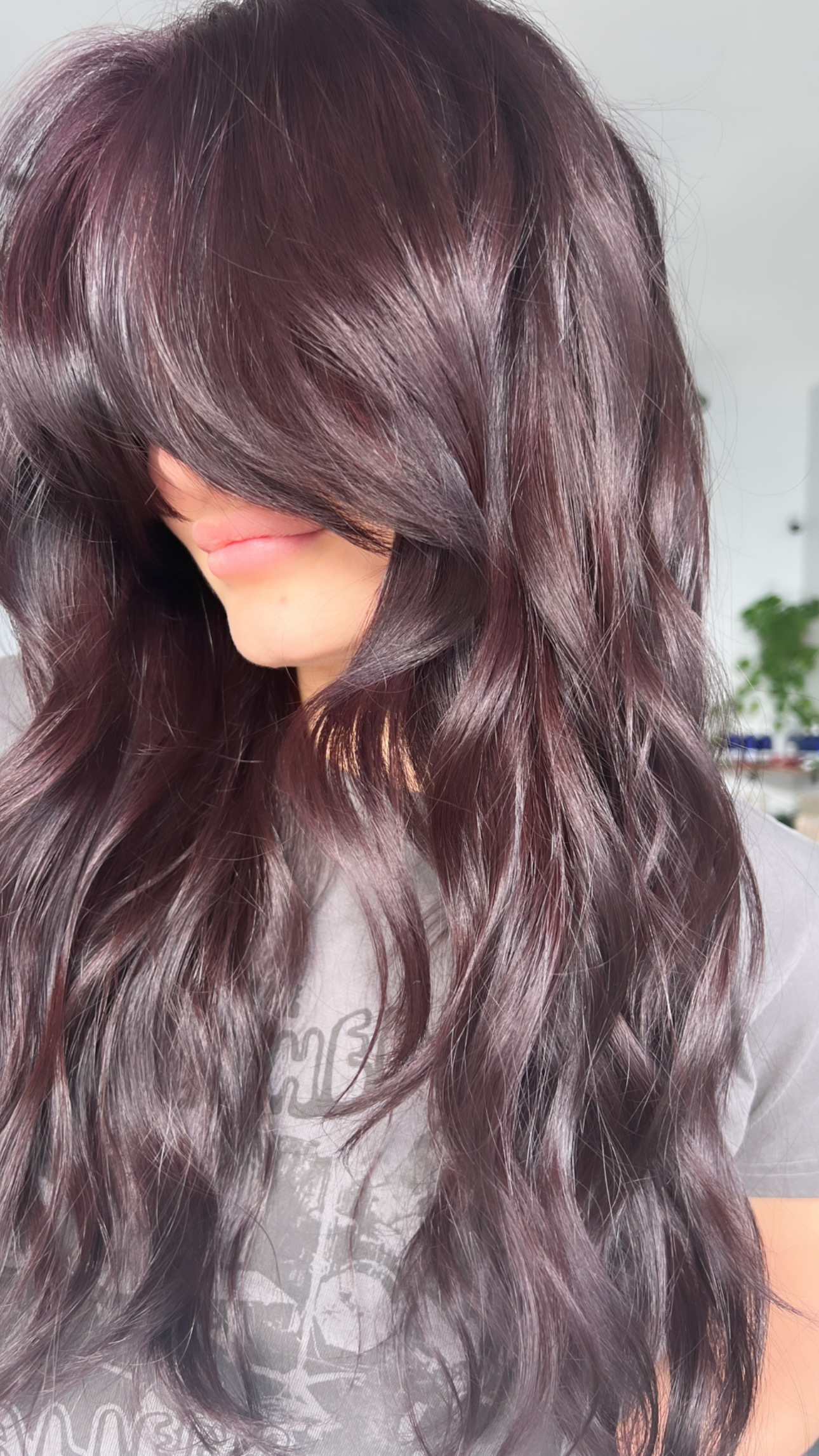 Violet brown coloring & style