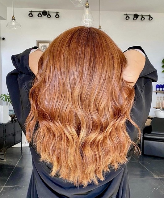 Stunning copper color