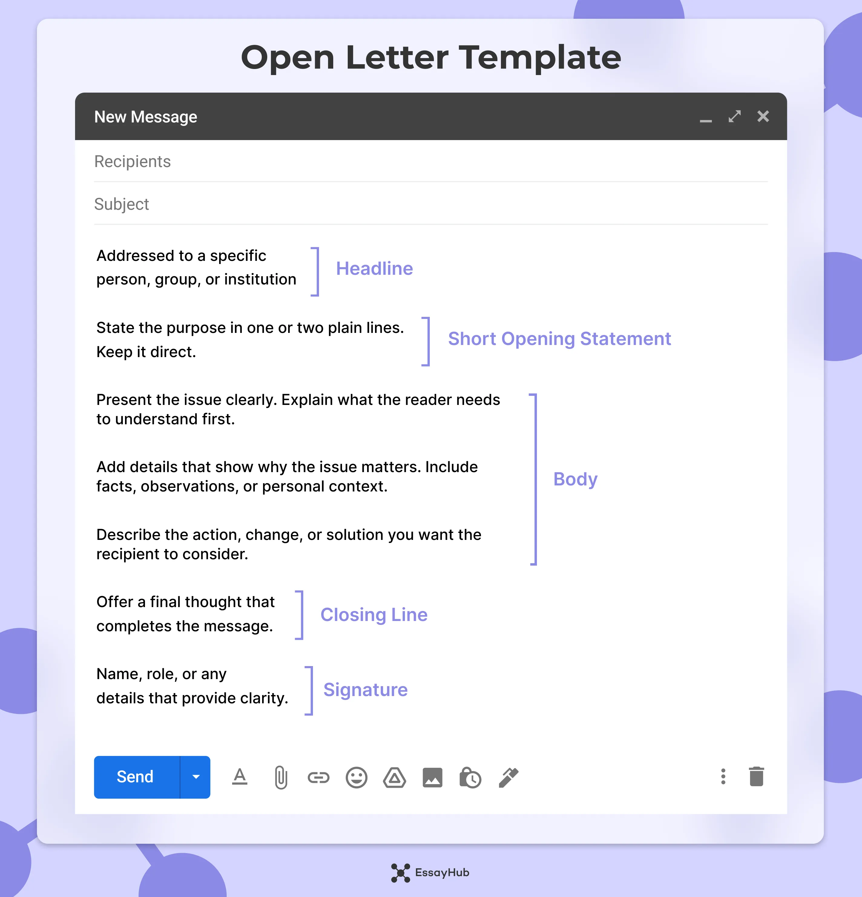 Open Letter Template