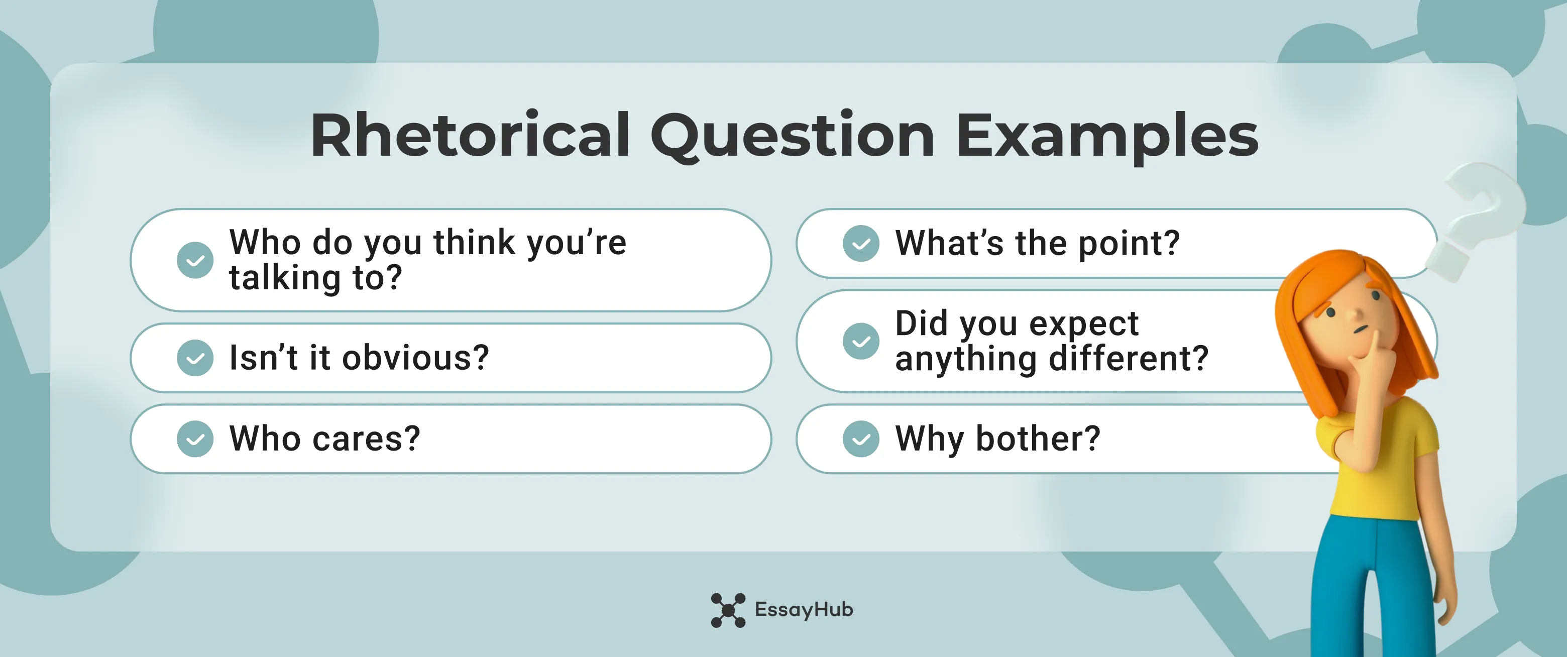 Rhetorical Question Examples