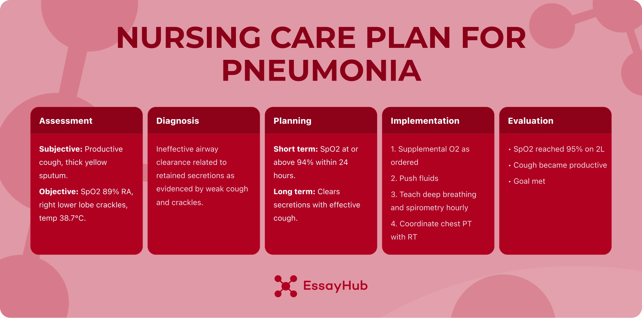Nursing Care Example Pneumonia