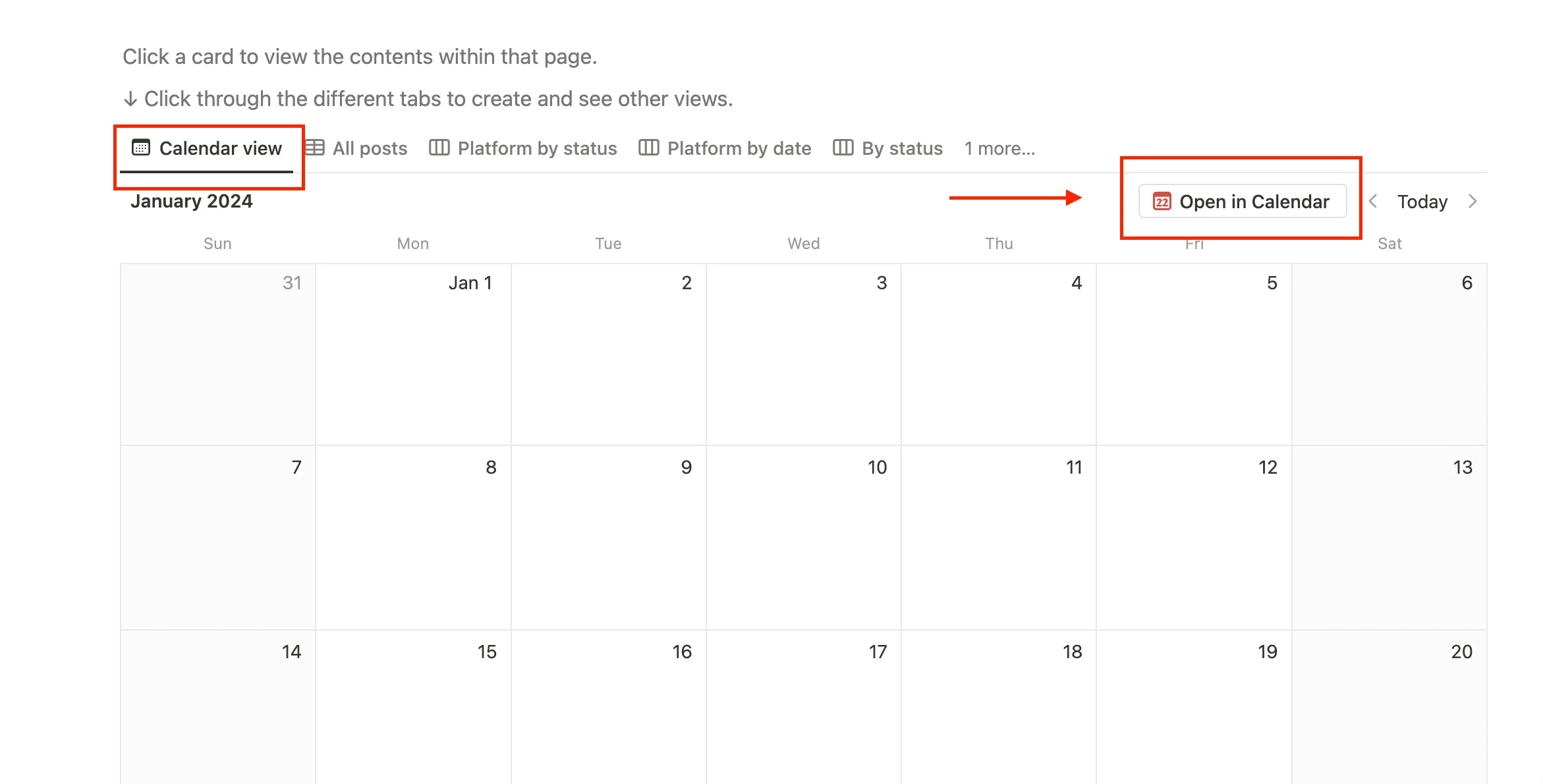 How to add Notion database to Notion Calendar