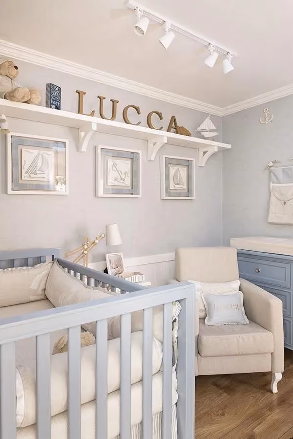 quarto de bebê menino