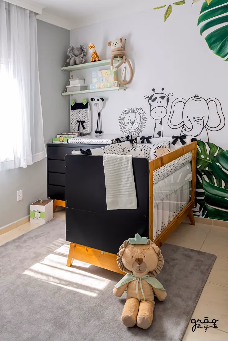 quarto de bebê neutro