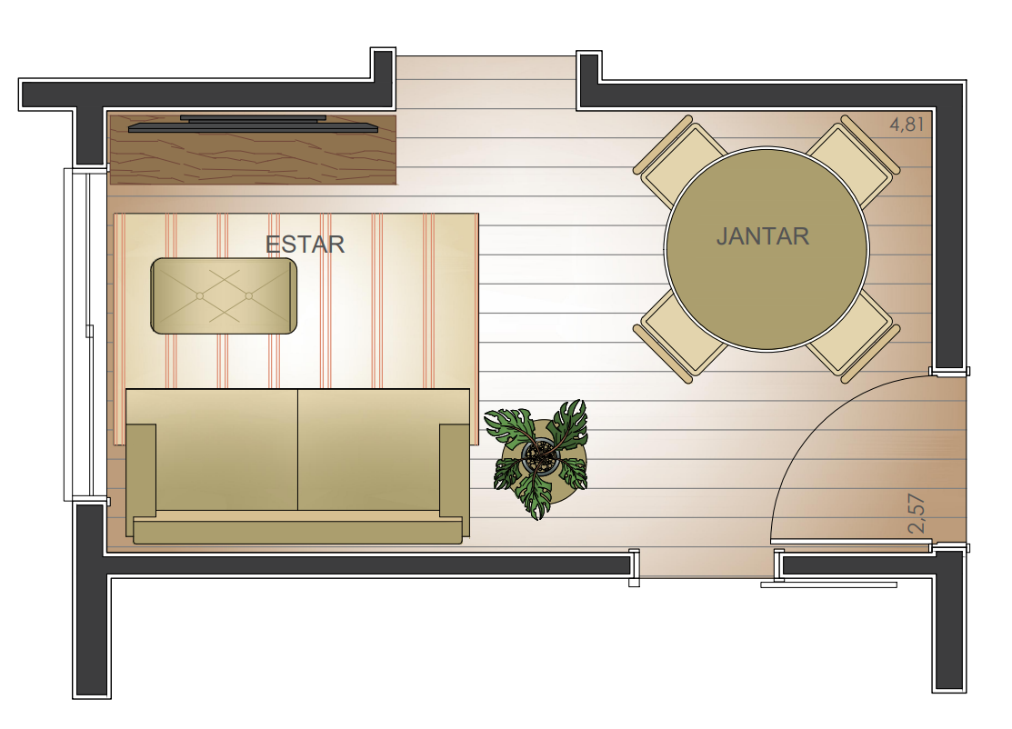 planta humanizada no Autocad passo a passo