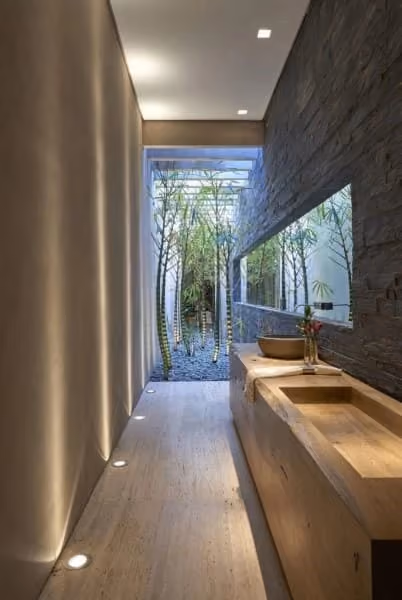 Combinação de cores em projetos de interiores residenciais