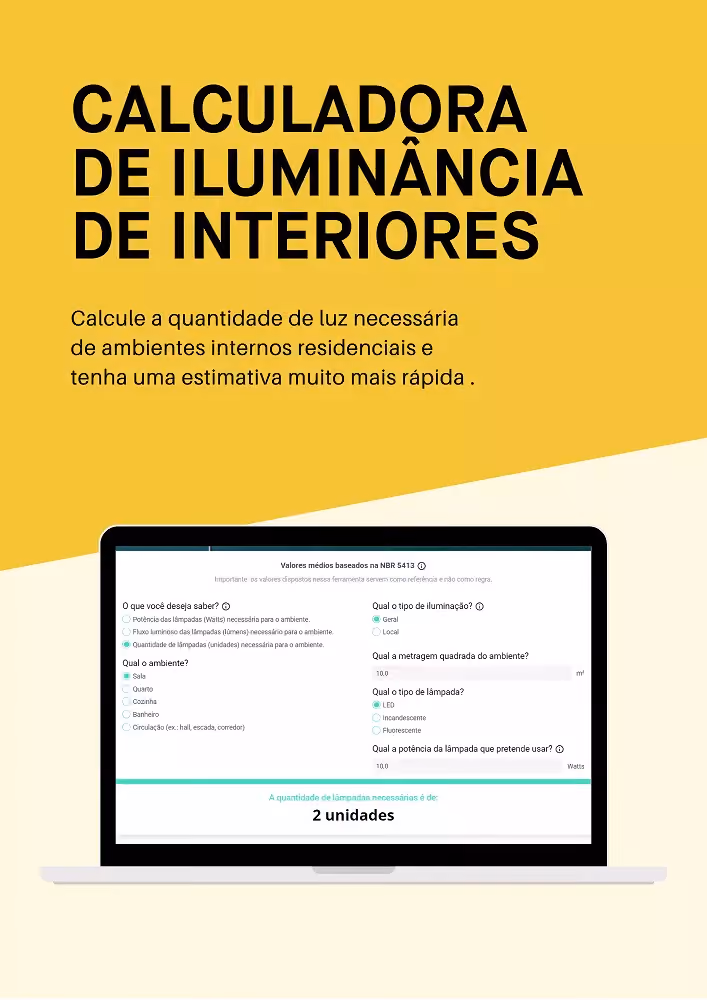 projeto luminotécnico
