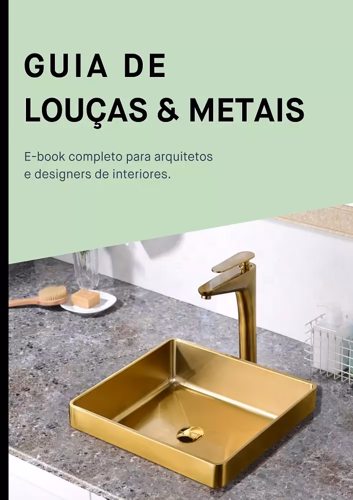 guia de louças e metais