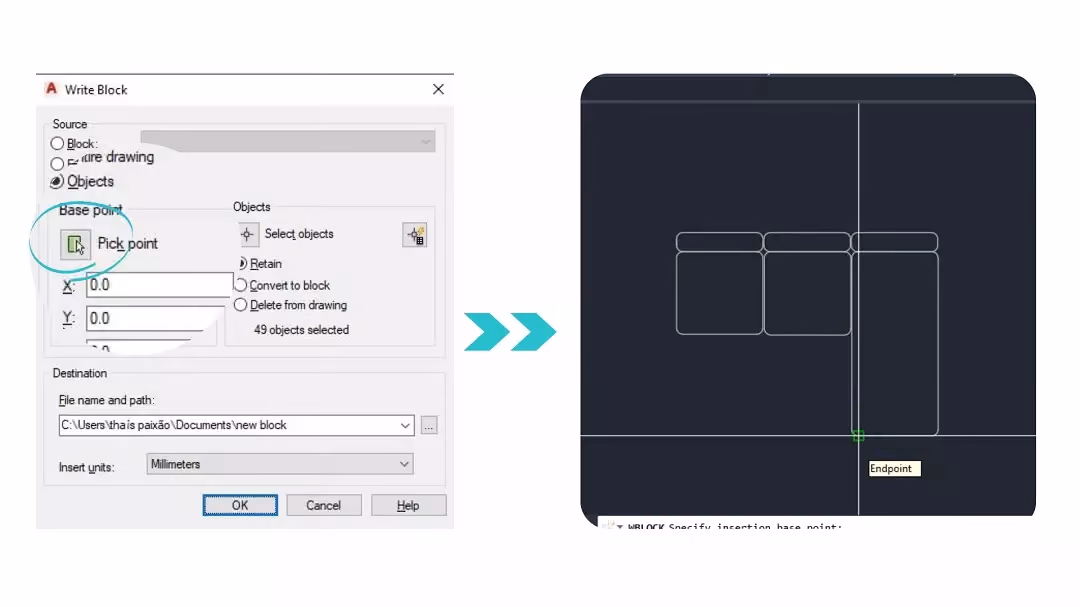 blocos para autocad