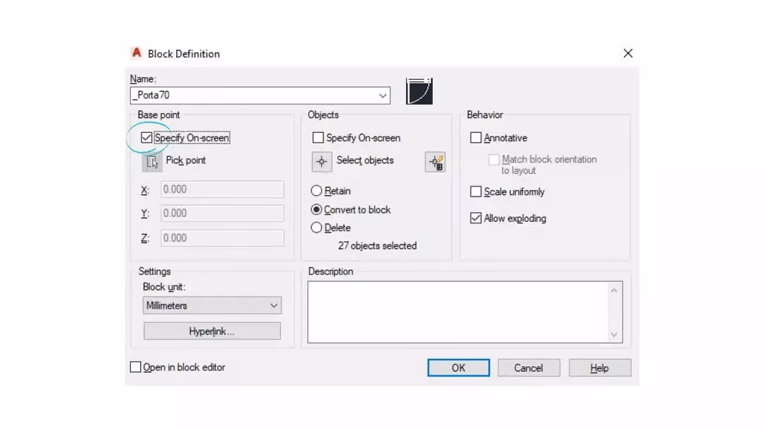 blocos para AutoCAD