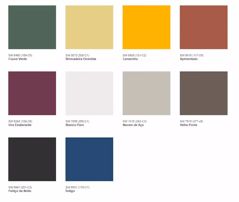 Cor do ano 2023 Sherwin-Williams