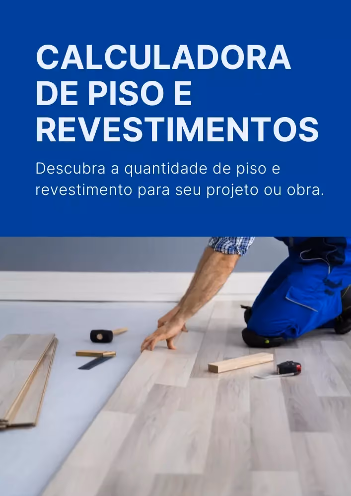 Calculadora de piso e revestimentos