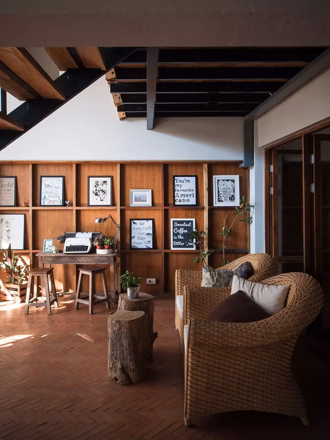 decoração rústica