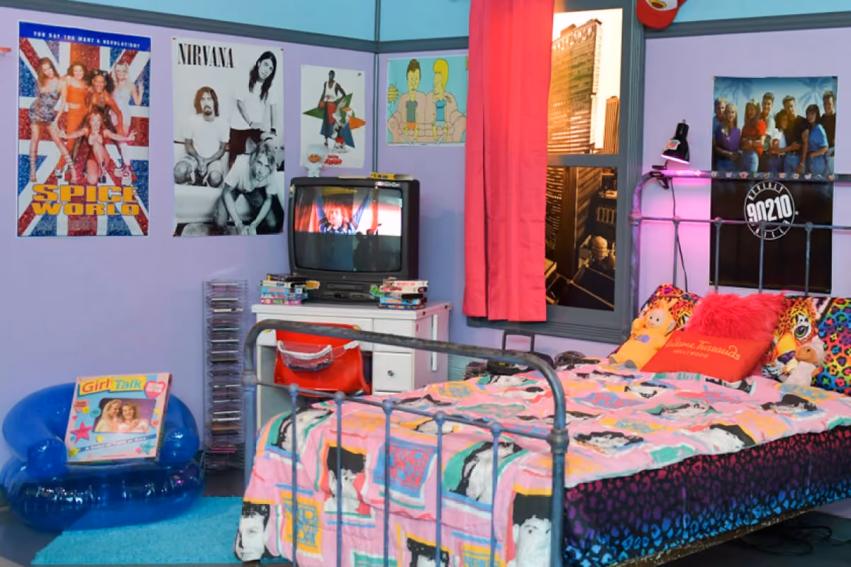 Aesthetic de quarto antigo