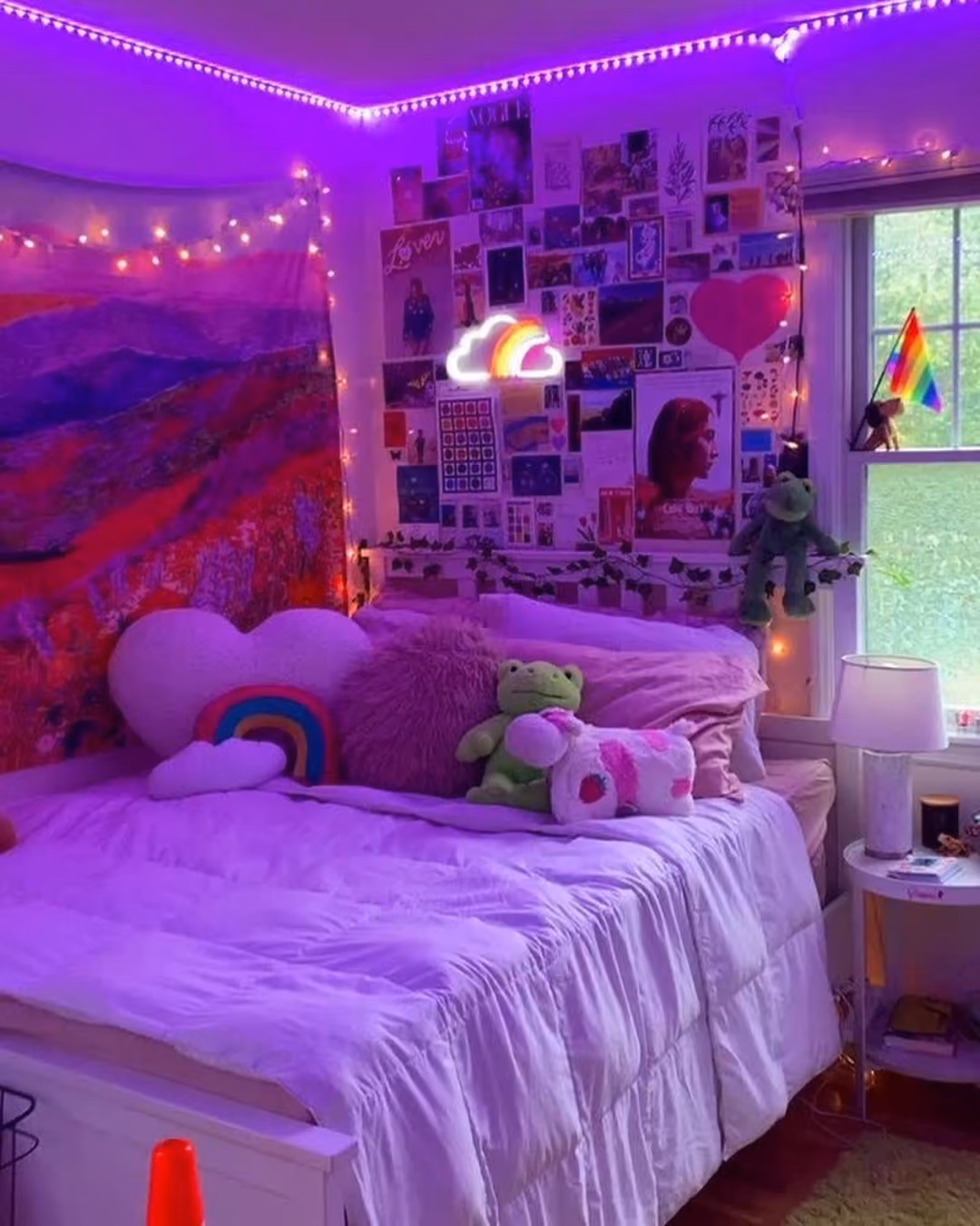 Aesthetic de quarto antigo
